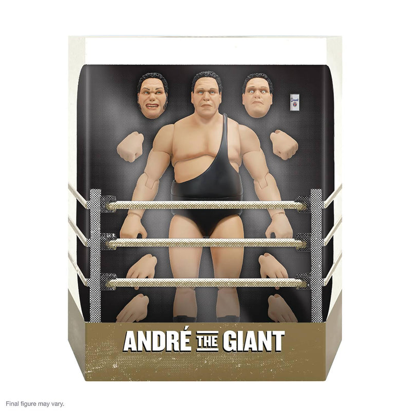 ANDRE THE GIANT Ultimates Black Singlet Action Figure
