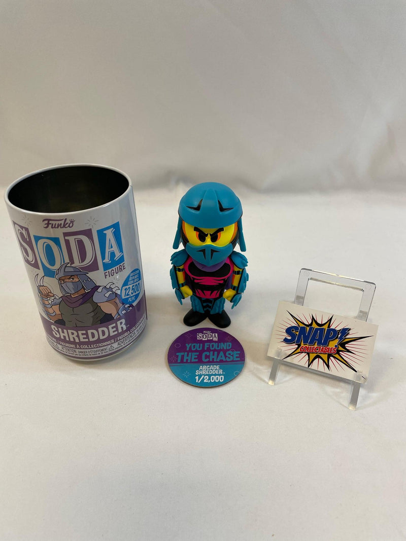 Arcade Shredder (Chase 1/2000) - Funko Soda - 2020 Funko