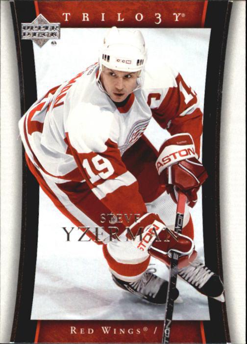 2005-06 Upper Deck Trilogy #35 Steve Yzerman