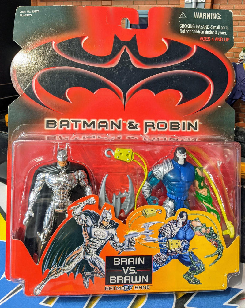 Batman / Brawn Batman & Robin Brain Vs. Brawn