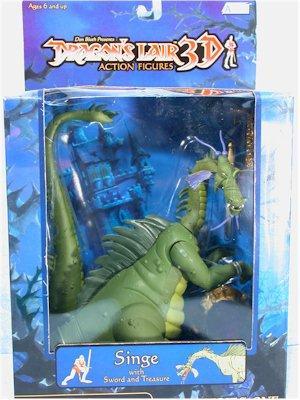 Singe with Sword and Treasure Dragon's Lair 3D