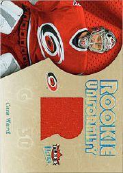 2005-06 Ultra Rookie Uniformity Jerseys #RUCW Cam Ward