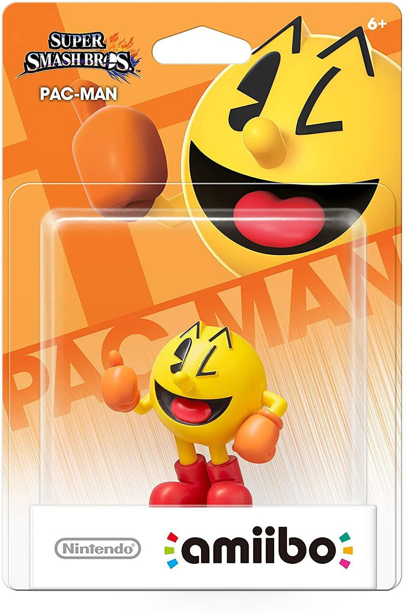 PAC-MAN - SUPER SMASH BROS. AMIIBO (See Photos)