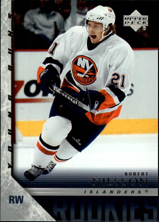 2005-06 Upper Deck #451 Robert Nilsson YG RC