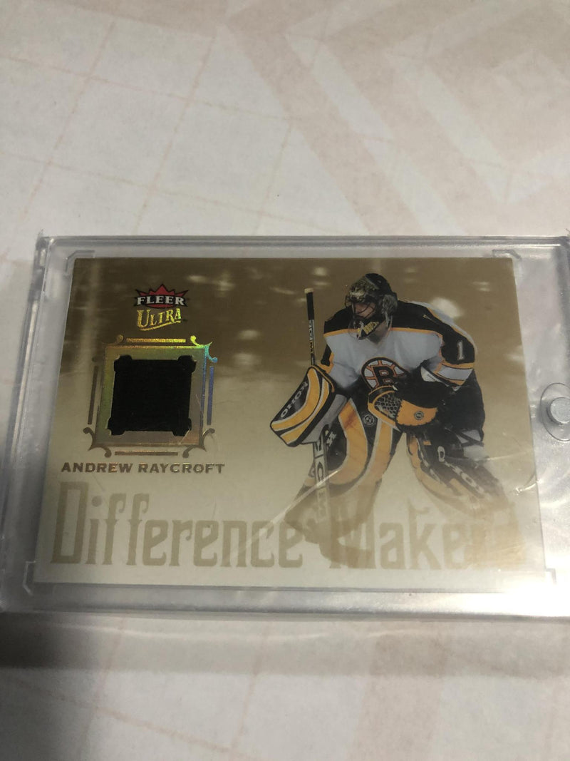 2005-06 Ultra Difference Makers Jerseys #DMJAR Andrew Raycroft