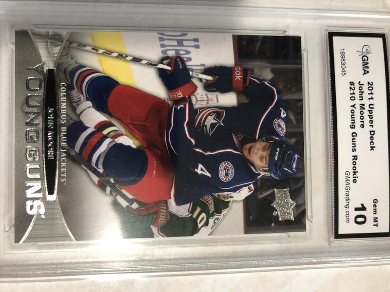 2011-12 Upper Deck #210 John Moore YG RC
