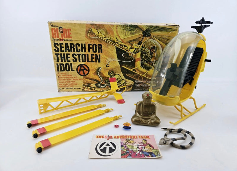 1971 GI Joe Adventure Team Helicopter Search for the Stolen Idol Canadian Box