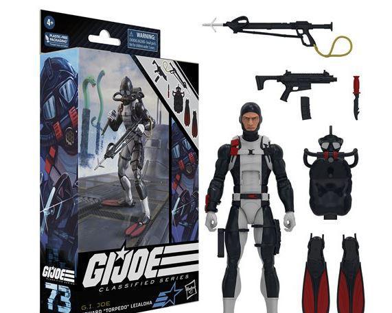 EDWARD TORPEDO LEIAIOHA G.I. JOE CLASSIFIED SERIES 6"