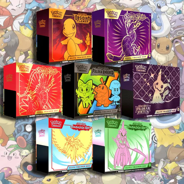 POKEMON ETBs