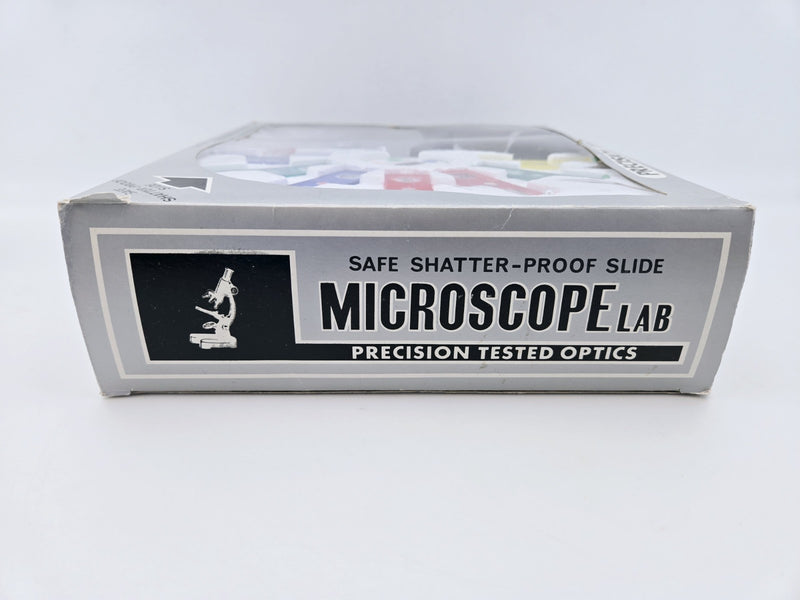 Vintage 300x Microscope Lab Precision Tested Optics Creative Science Consumers