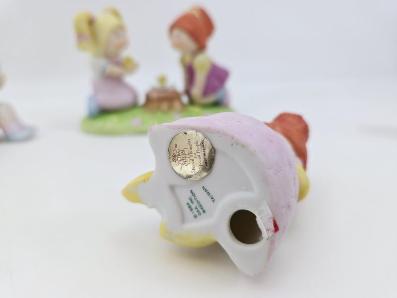 Vintage Cabbage Patch Kids Ceramic Lot 1983 1984 1985