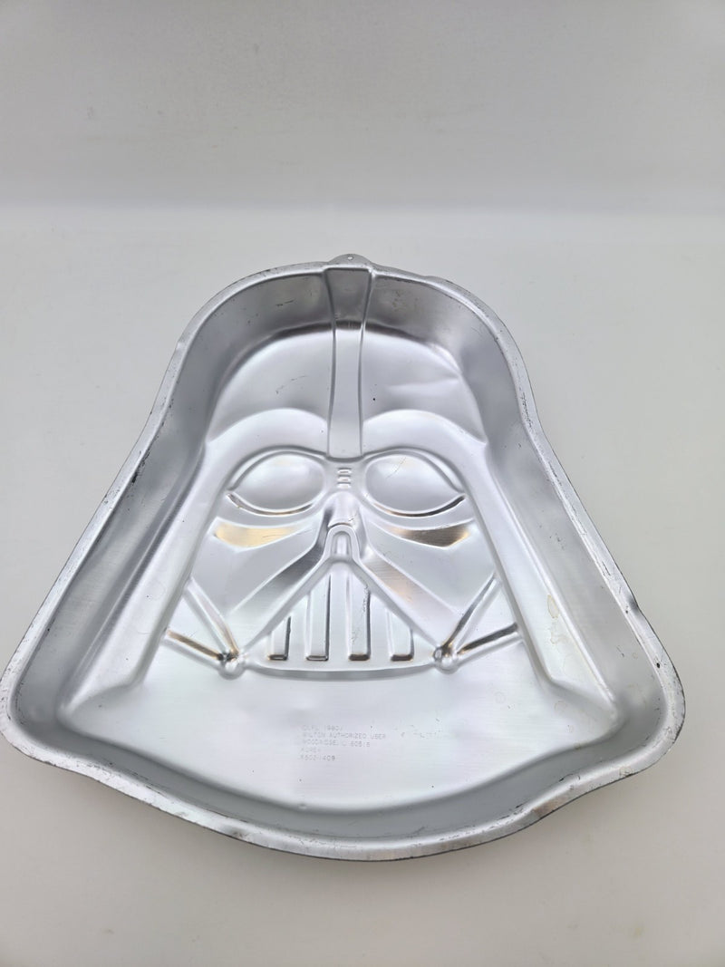 Vintage 1980 Wilton Cake Pan Gelatin Mold - Darth Vader Star Wars - #502-1409