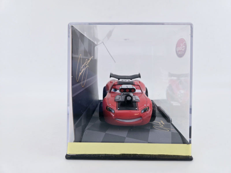 Disney Store Pixar Cars Acrylic 1:43 Custom Jay Ward Lightning McQueen