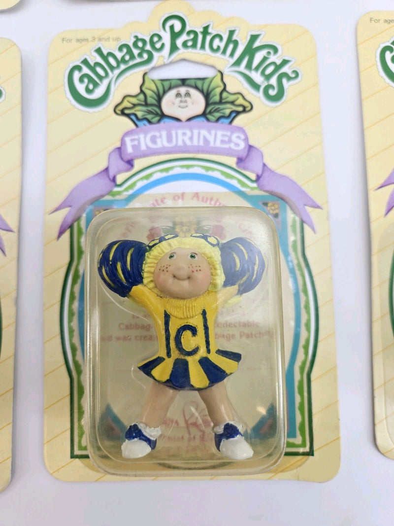 Vintage Cabbage Patch Kids PVC Figurine Lot Panosh Place 1984 1985 Deluxe First