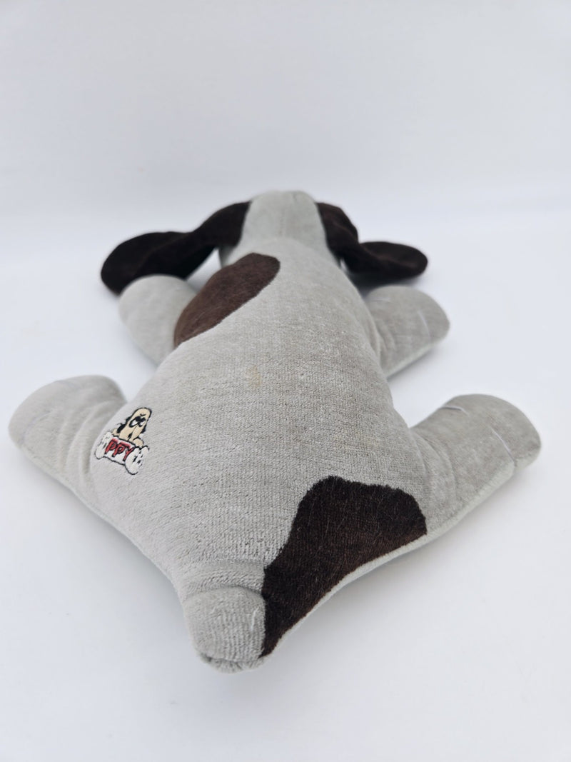 Vintage 1985 Plush POUND PUPPY Gray  With Black Spots TONKA 17” Plush Toy