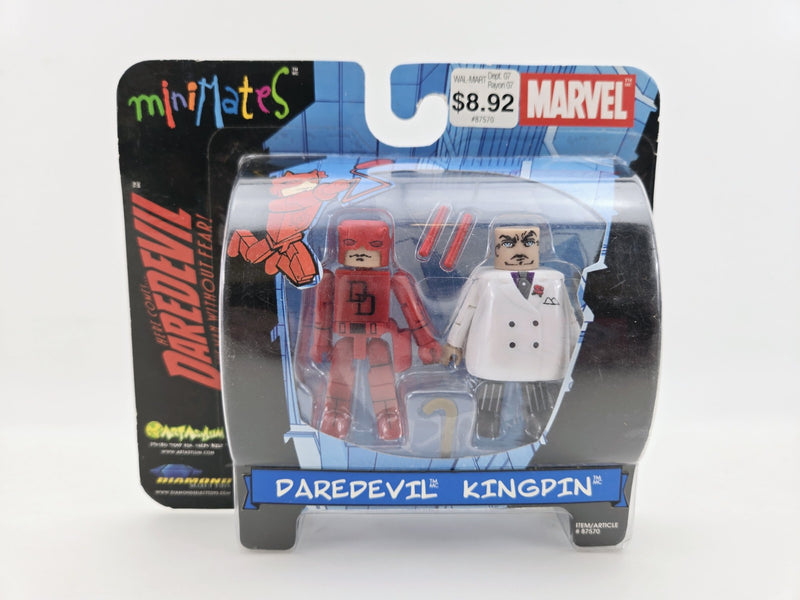 Marvel Minimates Dardevil Kingpin Action Figure 2 Pack