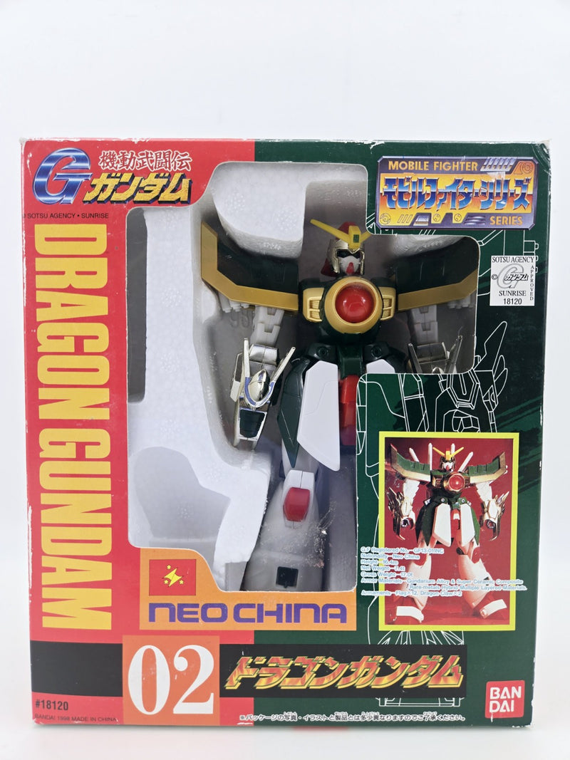 02 MOBILE SUIT FIGHTER G-GUNDAM NEO CHINA DRAGON GUNDAM 1998 BANDAI