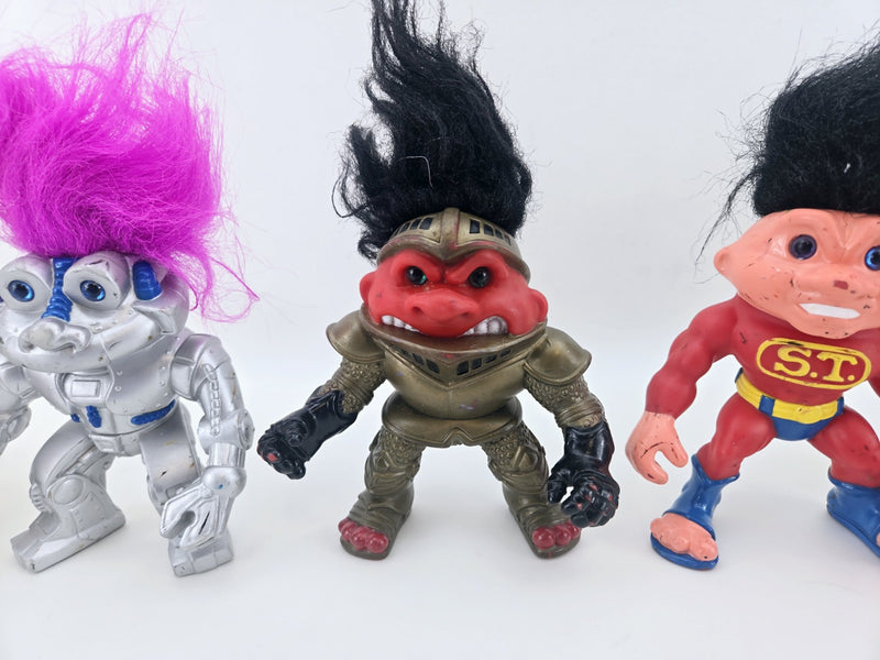 Trolls Battle Trolls Vintage Hasbro Lot of 5 Original Action Figures 1992 Lot 1