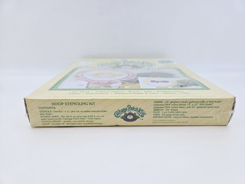 1984 Cabbage Patch Hoop Stenciling Kit ~ New! Sealed