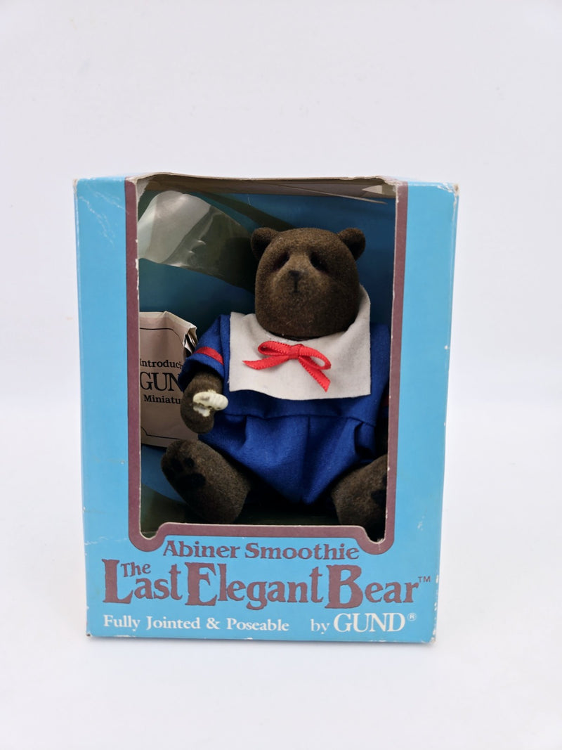 GUND 1983 Abiner Smoothie The Last Elegant Bear