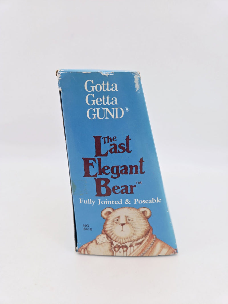 GUND 1983 Abiner Smoothie The Last Elegant Bear
