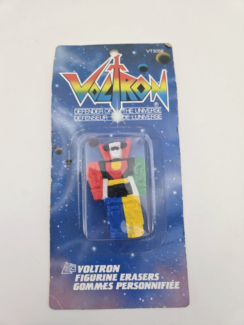 Vintage VOLTRON Defender of the Universe Collectable Eraser Sealed 1984 Robot