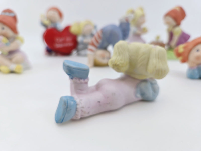 Vintage Cabbage Patch Kids Ceramic Lot 1983 1984 1985