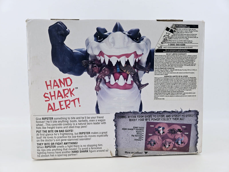 Ripster Street Sharks Hand Puppet 1995 Release RARE Street Wise Vintage NEW