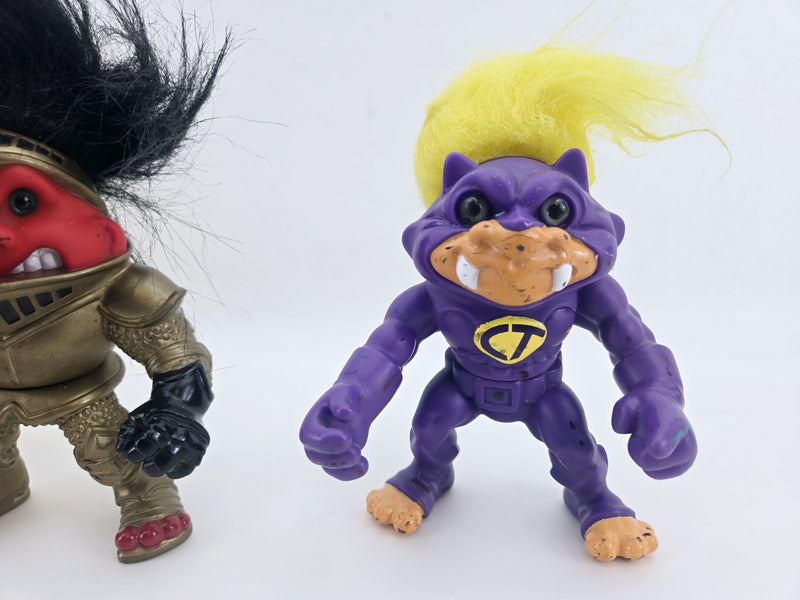 Trolls Battle Trolls Vintage Hasbro Lot of 4 Original Action Figures 1992 Lot 1