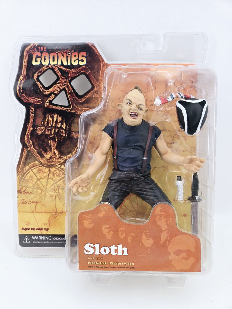 The Goonies Sloth w/ Pirate Hat & Sword Mezco Toyz Figure 2007