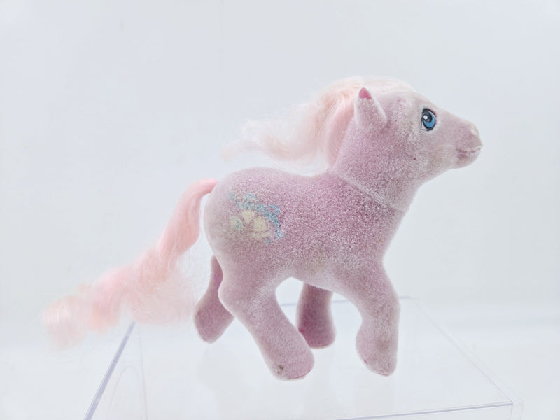 1987 My Little Pony G1 Satin 'n Lace So Soft Flocked Mail Away