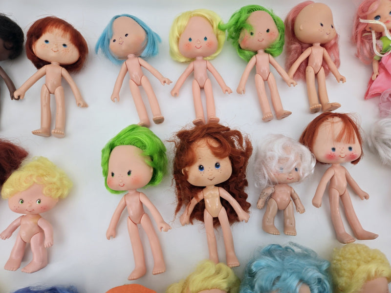 Vintage Strawberry Shortcake Doll Lot Of 21 Kenner American Greetings