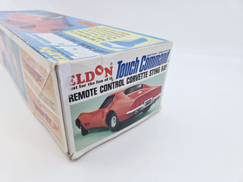 1968 Eldon Corvette Stingray Remote Control Touch Command Model Car w/  BOX