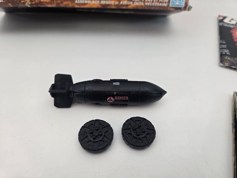 1986 G.I. JOE BOMB DISPOSAL 100% COMPLETE w CANADA BOX BODY TRANSFER OFFER RARE