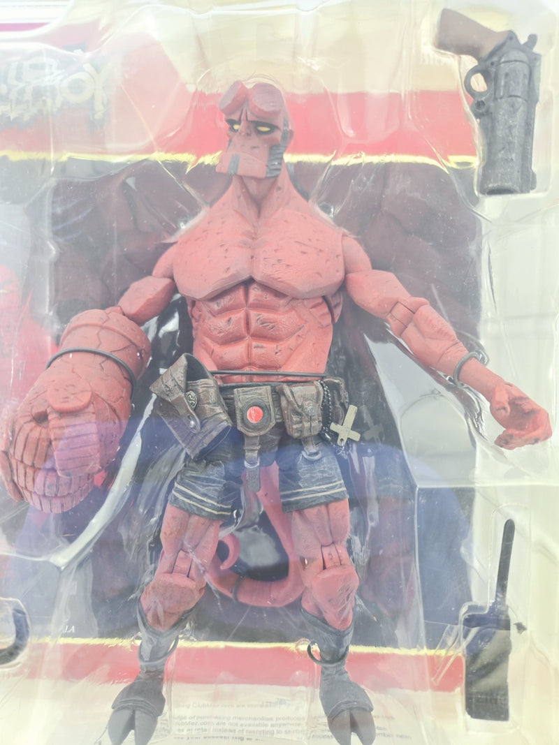 Mezco Hellboy No Teeth Variant Comic Action Figure Mike Mignola 2005 Sealed