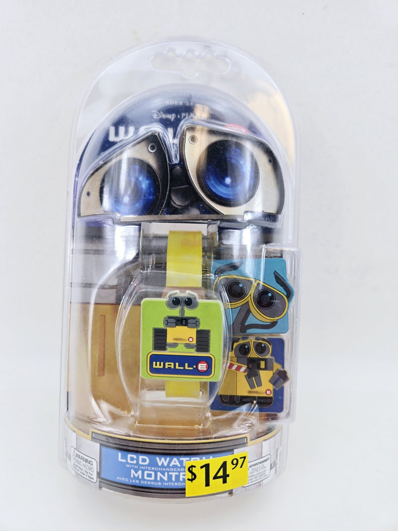 2008 Disney Pixar WALL-E LCD Watch SEALED CANADIAN RARE