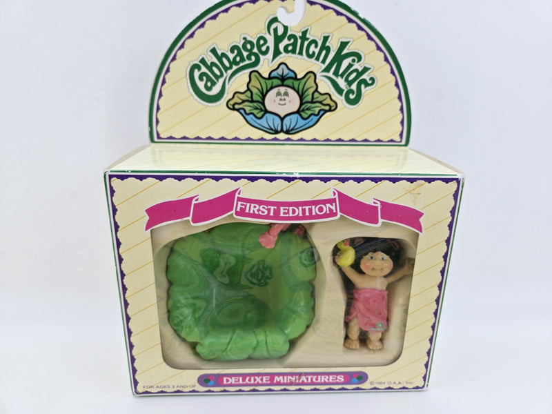 Vintage Cabbage Patch Kids PVC Figurine Lot Panosh Place 1984 1985 Deluxe First
