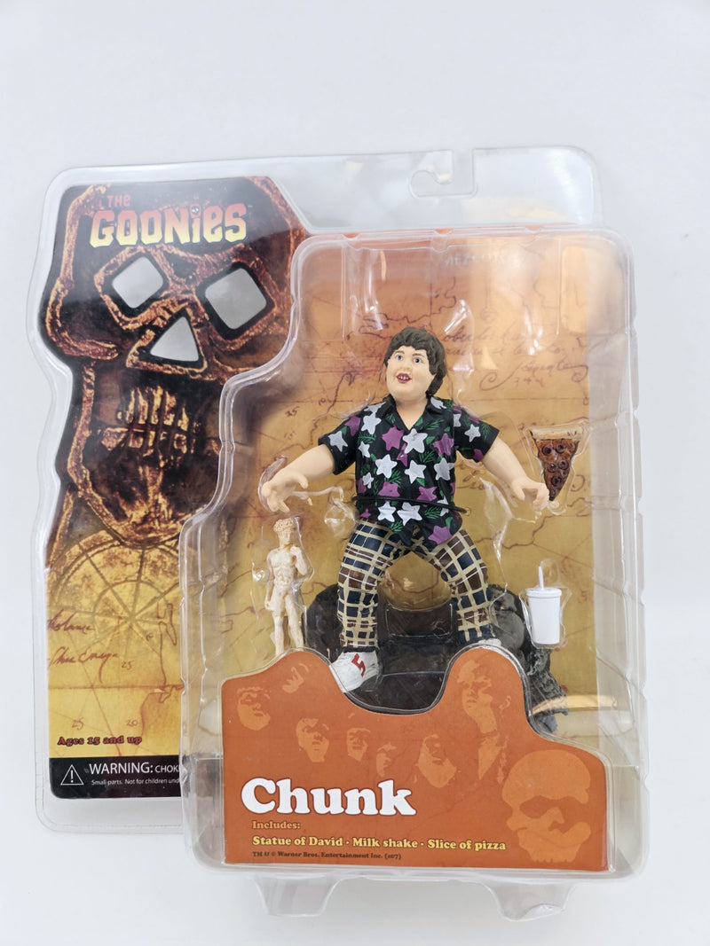 The Goonies Chunk w/ Pizza Milk Shake Statue Of David Mezco Toyz Figure 2007