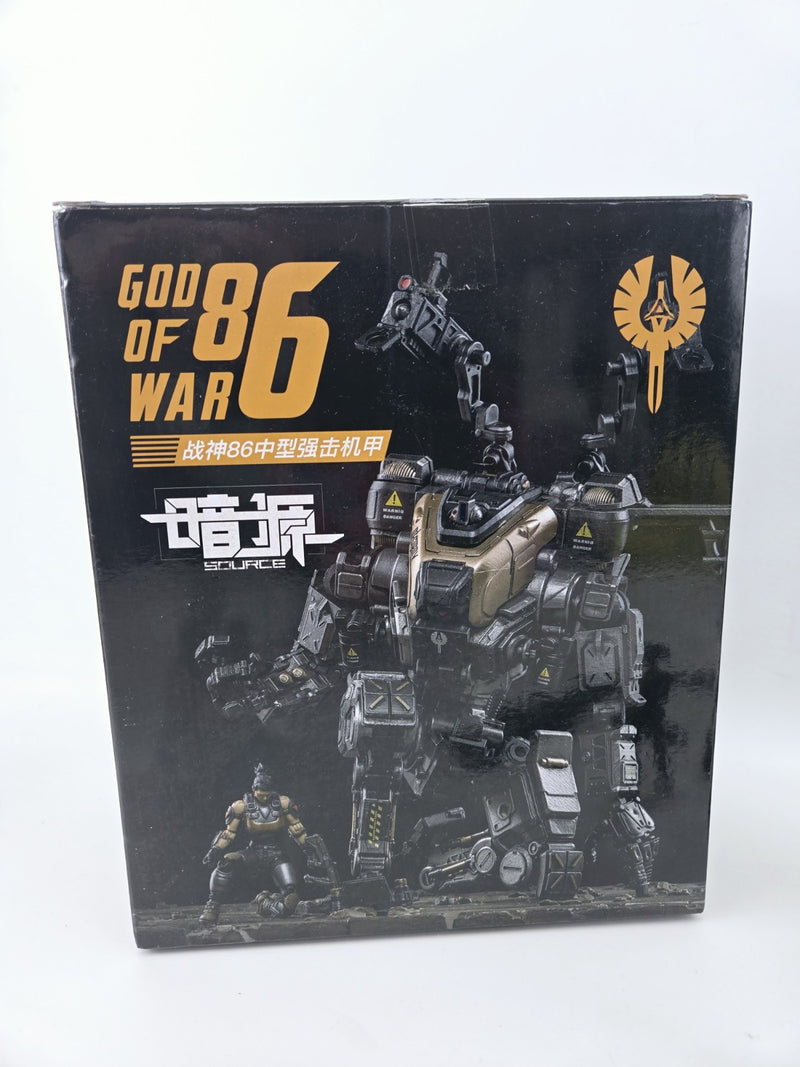 Joytoy Dark Source God Of War 86 Mecha Action Figure Model Gold Color Limited
