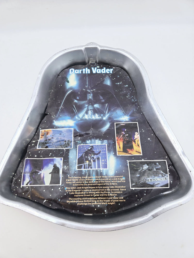 Vintage 1980 Wilton Cake Pan Gelatin Mold - Darth Vader Star Wars - #502-1409