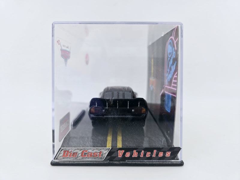 Disney Store Pixar Cars Acrylic 1:43 Exclusive Black Lightning McQueen