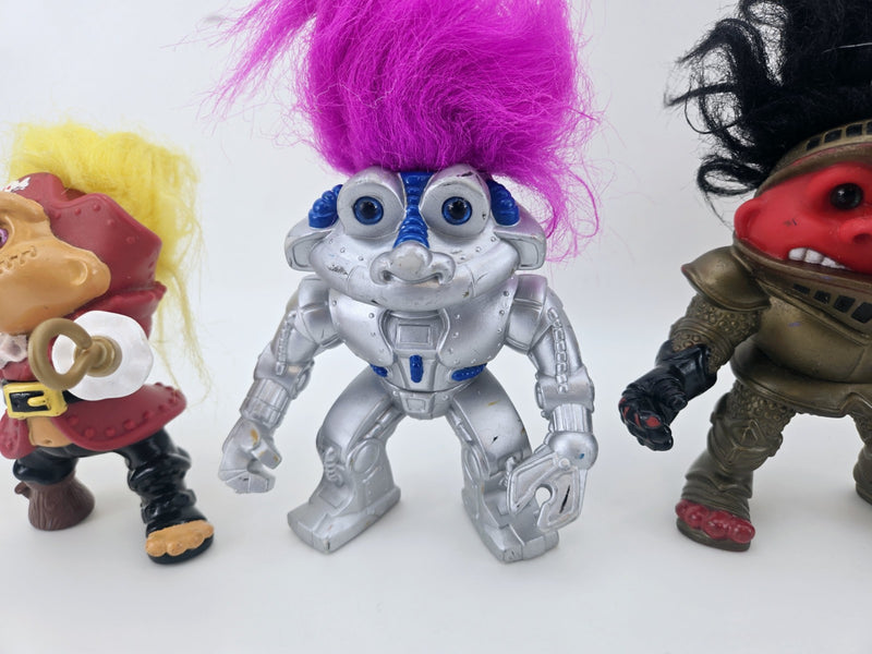 Trolls Battle Trolls Vintage Hasbro Lot of 5 Original Action Figures 1992 Lot 1