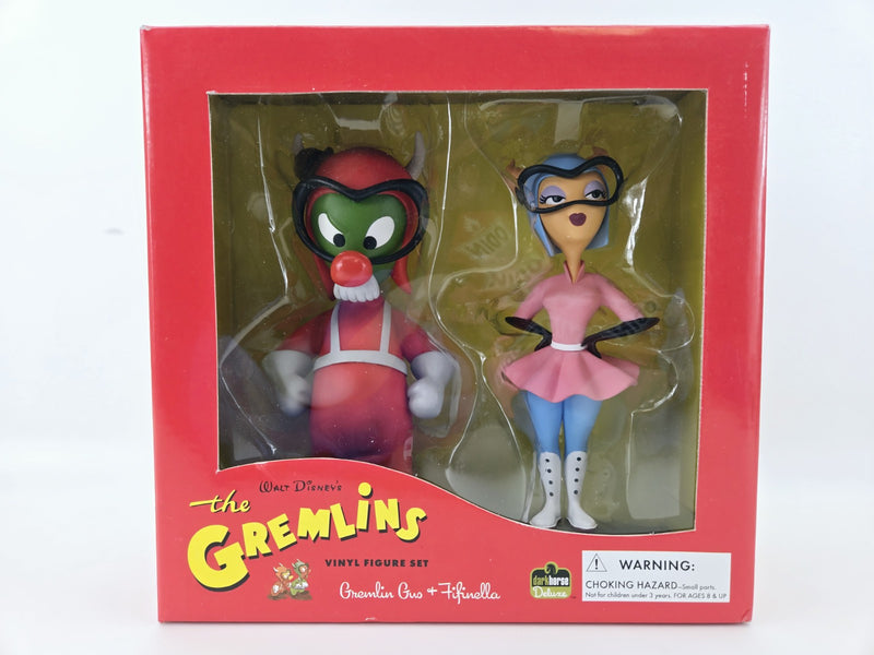 Walt Disney's THE GREMLINS vinyl figure Gus & Fifinella 2007 Dark Horse Comics