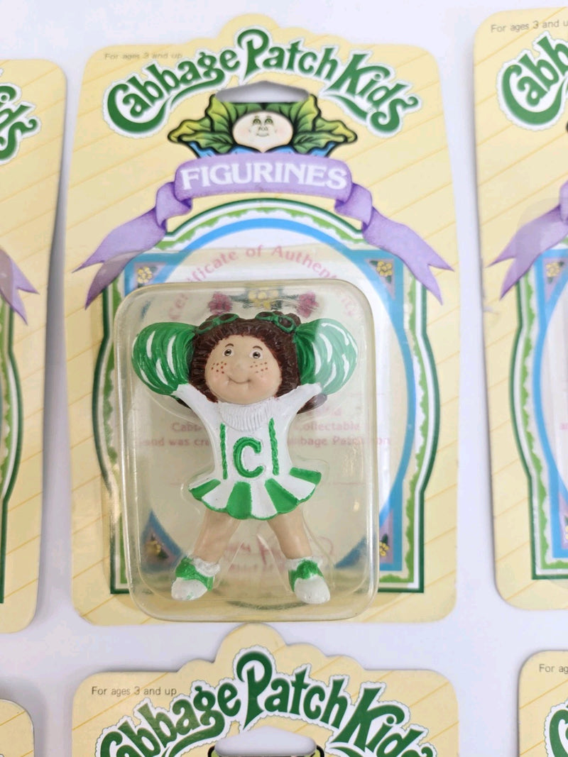 Vintage Cabbage Patch Kids PVC Figurine Lot Panosh Place 1984 1985 Deluxe First
