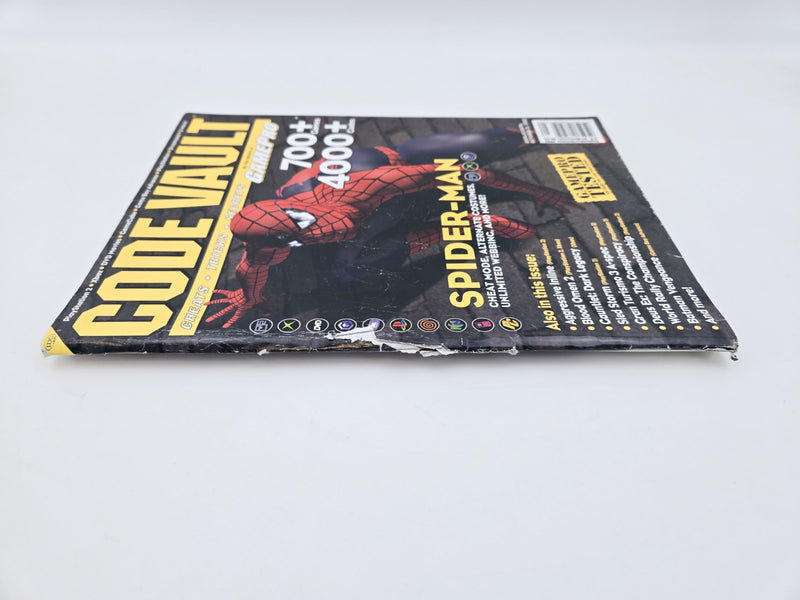 GamePro Code Vault Magazine Sept/Oct 2002 Spiderman Cheats Tips Tricks Video PS2