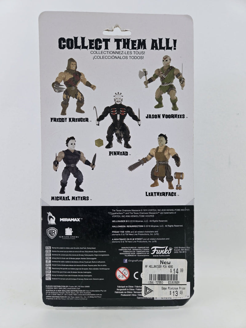 PINHEAD Hellraiser 5.5" Funko Savage World Action Figure w/Lament Box NEW SEALED