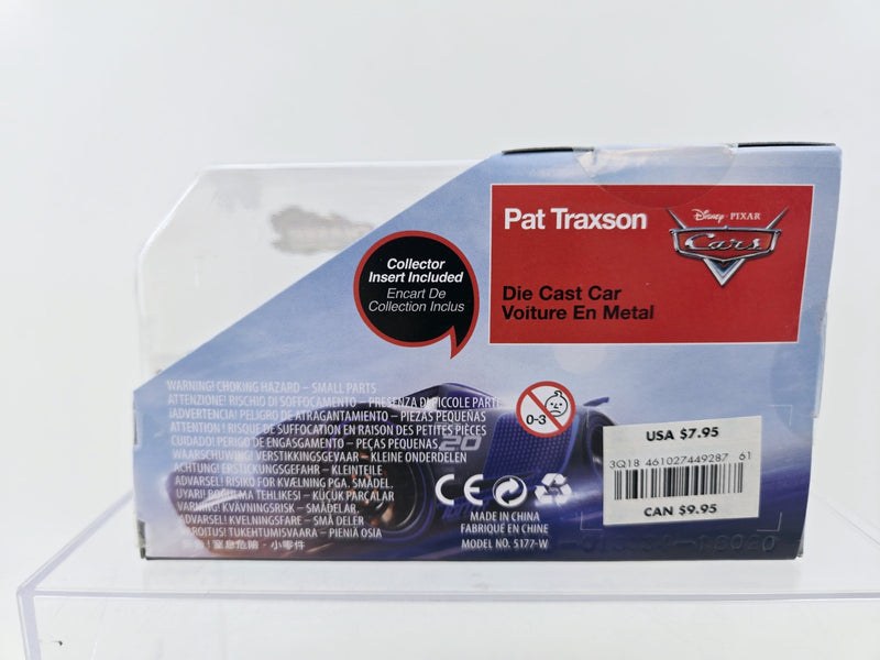 Disney Store Pixar Cars Chaser Series 1:43 Pat Traxson