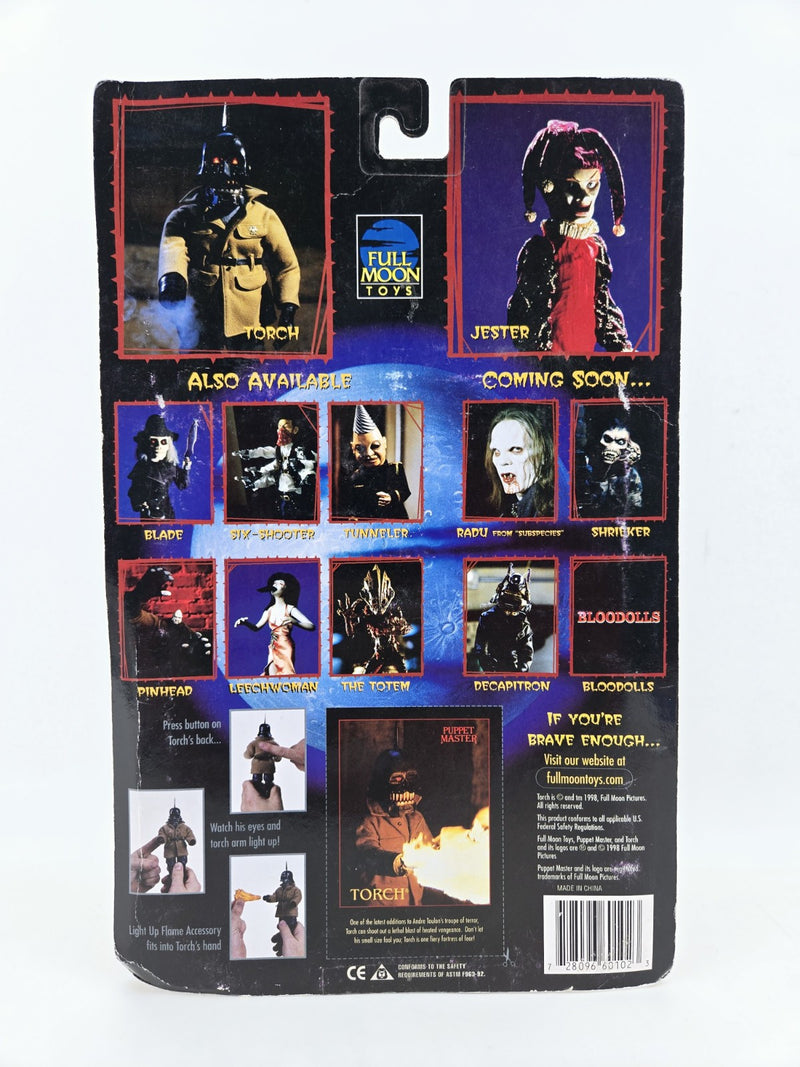 Puppet Master 1998 Full Moon Toys Torch Full Moon Gold Edition