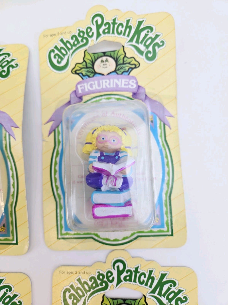 Vintage Cabbage Patch Kids PVC Figurine Lot Panosh Place 1984 1985 Deluxe First
