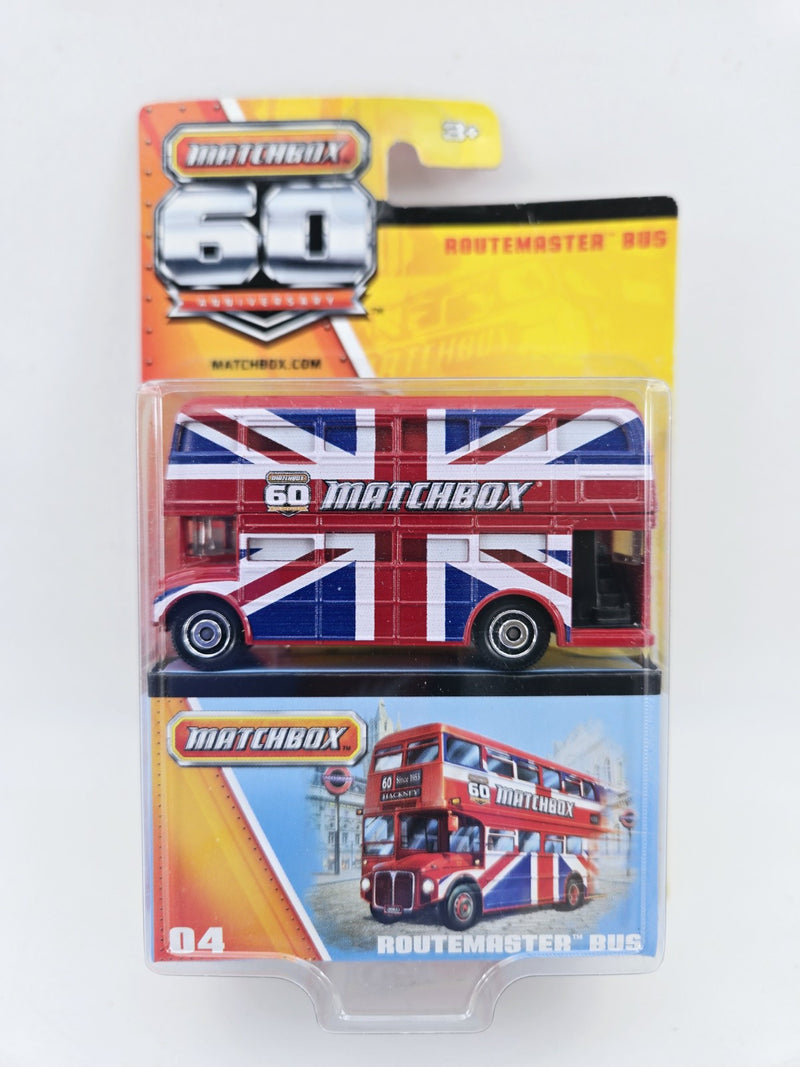 2012 Matchbox 60th Anniversary Routemaster Bus # 4 Commemorative Edition